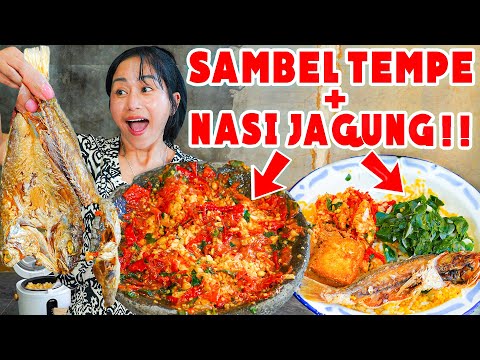 TOMBO ATI KANGEN EMAKKU, NGEMPLOK SAYUR KELOR + IKAN ASIN!!