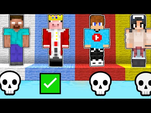 WYBIERZ DOBRY KOLOR ALBO GIŃ 🟢🔴🟡 w Minecraft!