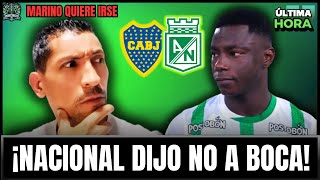 💥BOMBAZO: Nacional RECHAZÓ OFERTA MILLONARIA de Boca Juniors / HINESTROZA ESPERA SU SALIDA ⏳