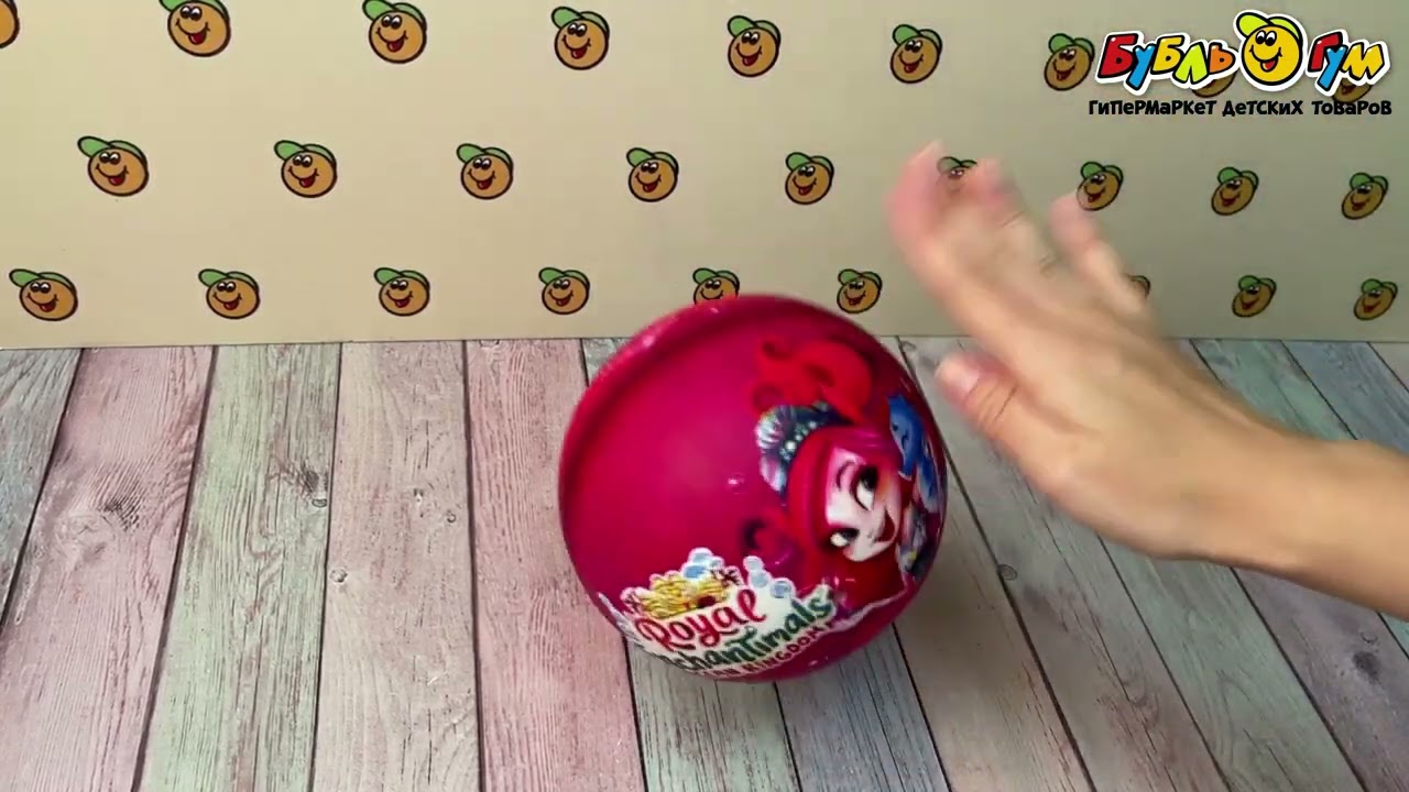 Мяч Enchantimals 23см - видео Мяч Enchantimals 23см - видео