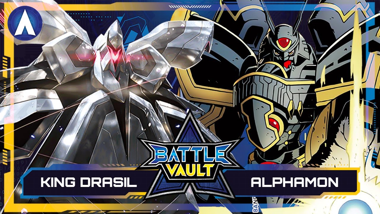 FINALE!!! Alphamon VS King Drasil | BATTLE VAULT Royal Knights - Episode 8 | Digimon TCG Gameplay