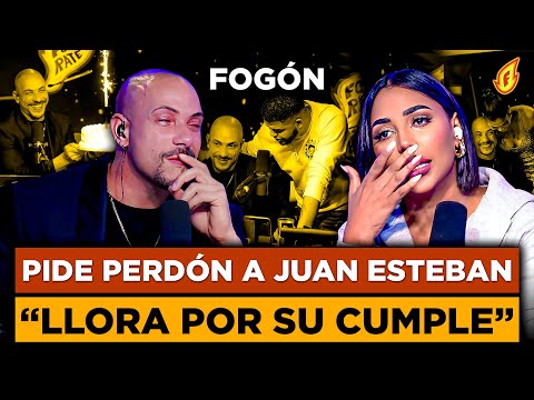 JUAN ESTEBAN LLORA POR SORPRESA DE CUMPLEAÑOS “FOGON LE PIDE PERDÓN” LUINNY DEDICA PALABRAS