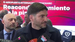 Provincia licita la renovación integral de la pista del Aeropuerto Internacional Rosario