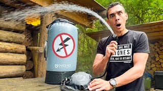 Outdoor-Dusche OHNE STROM?! – Funktioniert das wirklich? | Mattin