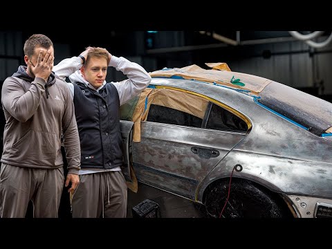 Мы сильно накосячили! Нужно красить заново 😩 Конец проекта Passat CC!