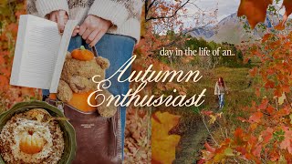 Day in the Life of an Autumn Enthusiast 🍂🎃 pumpkin spice in a pumpkin, peak foliage & a night train