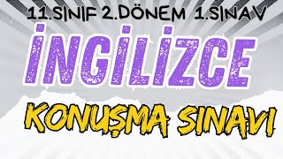 11. SINIF İNGİLİZCE 2.DÖNEM 2.YAZILI