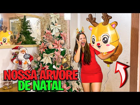 MONTAMOS NOSSA ÁRVORE DE NATAL EM 48 HORAS!!