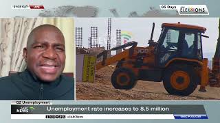 YouTube video thumbnail: Unemployment Now Stands at 8.5 Million, Statistician-General Risenga Maluleke Explains