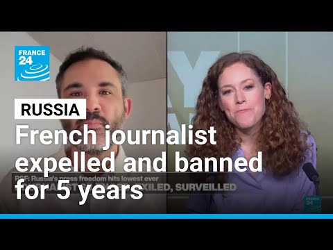 YouTube video thumbnail: French Journalist Banned From Russia: "They Made me pay for my Reporting"