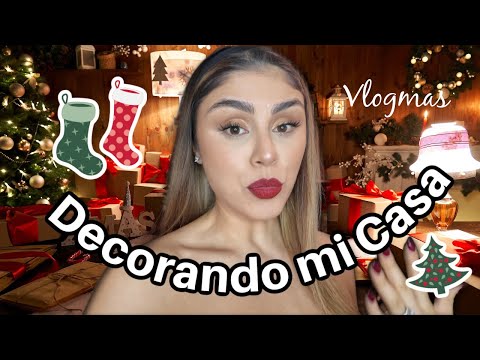 ASÍ DECORE MI CASA DE NAVIDAD!💖  ( Vlogmas 13) - Pautips