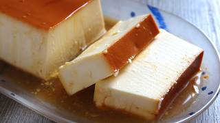 Flan de queso y nata MUY CREMOSO