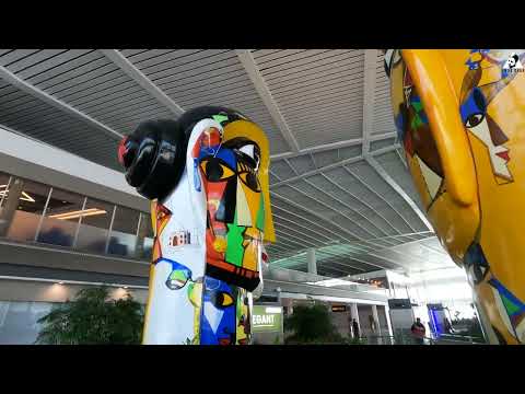 Walking tour of Delhi's swanky new Terminal 1