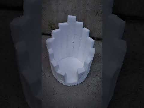 Thermocol Craft Idea | Thermocol and Light Craft #shorts