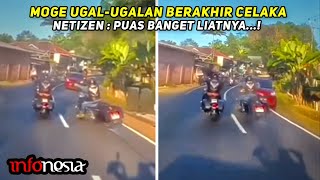INIKAN YANG KALIAN MAU? Akhir Tragis Moge Ugal-Ugalan! Gaya-gayaan Berujung Petaka
