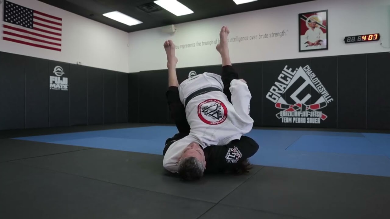 Guillotine choke (if taken down)