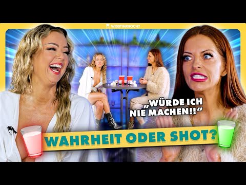 P***** mit oder ohne Ton? 🔊😂 WAHRHEIT oder SHOT mit Doreen & Xenia