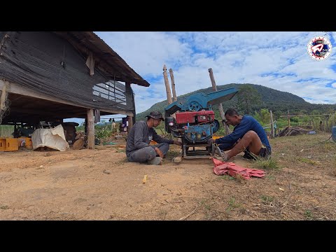 เตรียมตัวสีข้าวกันใกล้ที่นาพ่อตาแม่ยายที่ประเทศลาว🇹🇭🩷🇱🇦 l เขยลาว