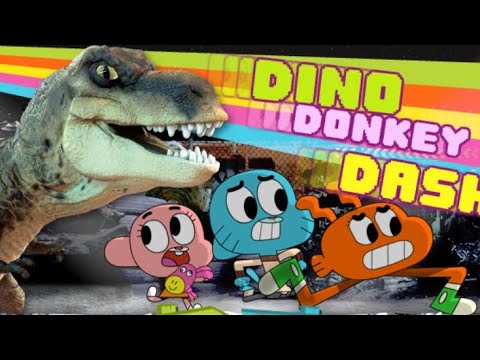 Dino Donkey Dash - Gumball, Anais and Darwin's Wildest Adventure Yet!