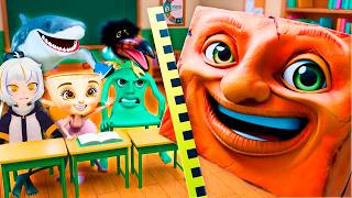TI TI TI SAHUR en la ESCUELA! | ChuyMine REACCIONA a Cartoon Games Español