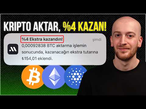 Kripto Paranı Aktar, %4 Ekstra TL Kazan! - Midas Kripto