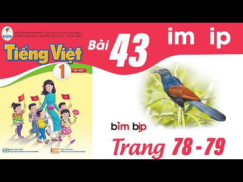 Tiếng việt lớp 1 Cánh Diều bài 43