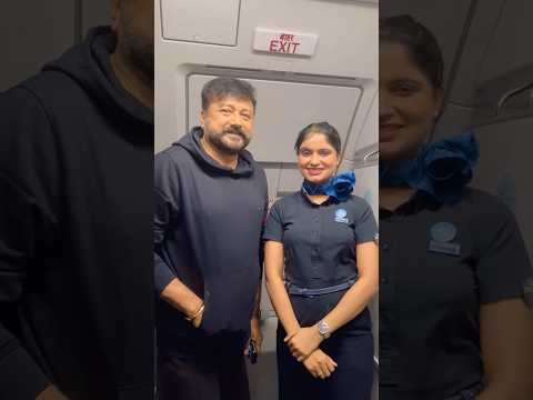 Actor Jayaramനോടൊപ്പം ഒരു Flight✈️❤️#cabincrew #aviation #jayaram