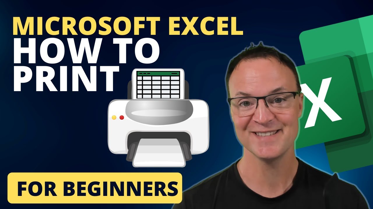 How to Print in Microsoft Excel – For Beginners