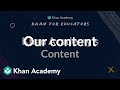 Khan Academy Learning Experience Overview