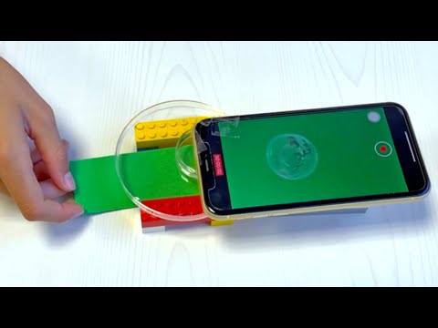 CÓMO HACER UN MICROSCOPIO CASERO CON EL CELULAR PASO A PASO | EXPERIMENTOS CASEROS 2024