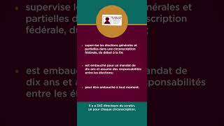 Un directeur de scrutin vs. un préposé au scrutin | Élections Canada