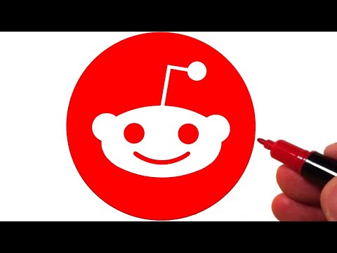 How to Draw the Reddit Logo