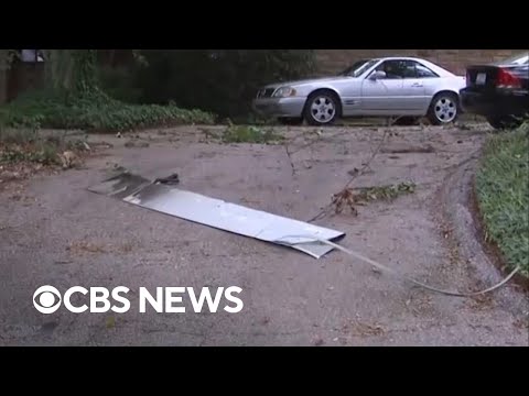 YouTube video thumbnail: Piece of Plane Found in North Carolina Driveway May Belong to Delta Flight