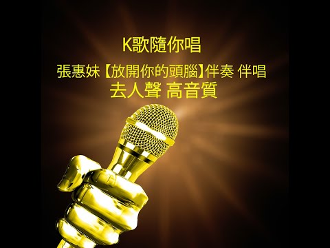 KTV 張惠妹【放開你的頭腦】伴奏 伴唱 去人聲 高音質