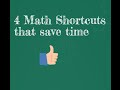 Math Shortcuts and Techniques