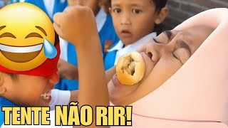 TENTE NAO RIR COM OS VÍDEOS ENGRAÇADOS NÍVEL DIFICIL