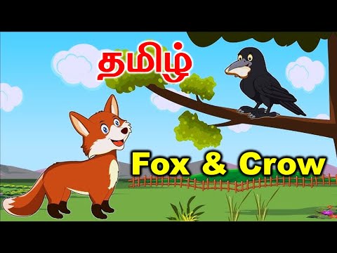 The Fox and Crow Tamil | Moral stories for Kids | Bedtime Stories for Children| Happyvasu #kidsstory