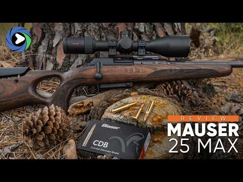 MAUSER 25 MAX | REVIEW | Probamos el nuevo RIFLE DE CERROJO RECTILÍNEO de la firma alemana