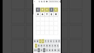 Wordle Wake Up 273 - November 19th 2025 #wordle #wordlewakeup #shorts