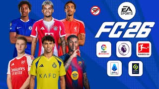 FIFA 14 MOBILE MOD EA SPORTS FC 26 ANDROID OFFLINE UPDATE KITS 2025/26 REAL FACES LATEST TRANSFERS