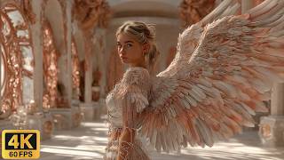 Fantasy | Dreamlike | The Rose Palace Above the Clouds [AI Music Video]