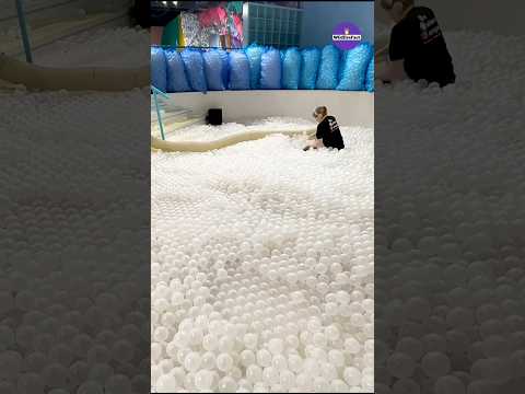 Why Is It So Difficult To Clean A Foam Pit #shorts #ytshorts