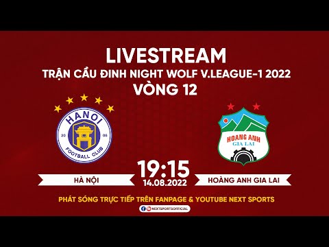 TRỰC TIẾP I Hà Nội FC - Hoàng Anh Gia Lai (Bản Chuẩn) I Vòng 12 Night Wolf V.League 1 - 2022