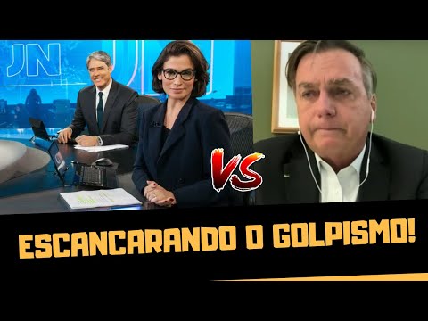 JORNAL NACIONAL HISTÓRICO ESCANCARA DETALHES DO GOLPE BOLSONARISTA!