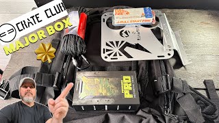 Unboxing the Crate Club Major Box August 2025 (EDC Survival Outdoors Tactical)