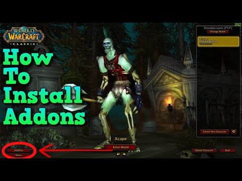 how do i install wow addons