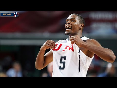 KD Scores World Cup Record in 2010 //  USA Basketball HI5T0RY