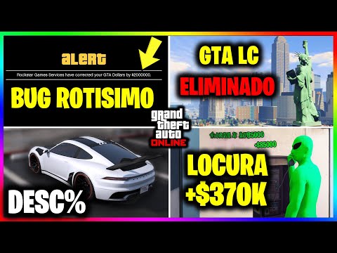 Nueva ACTUALIZACION! El BUG MÁS ROTO de GTA que da MILLONES! GANA +$370K c/48 mins & más! GTA Online