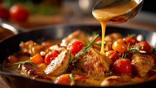 This simple and delicious dinner - just 5 minutes, and you're full!