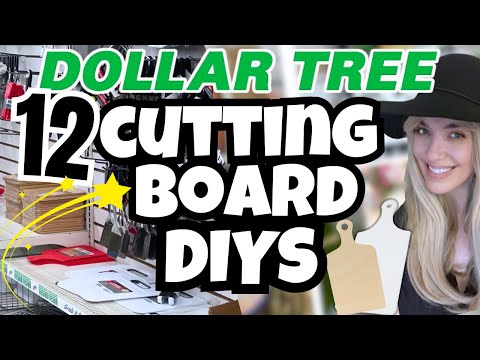 12 Brilliant Dollar Tree Cutting Board DIYS & HACKS